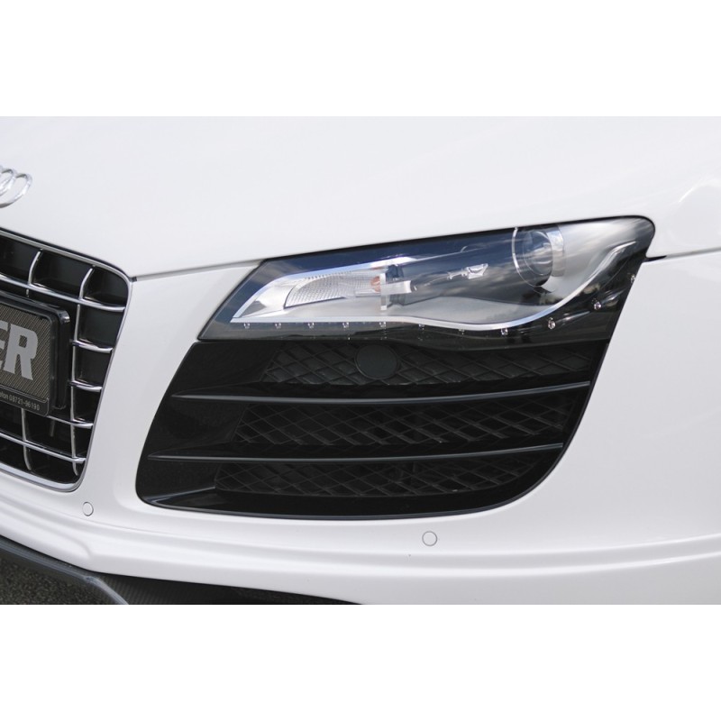 Frente V10 delantal inserto (rejilla) a la izquierda