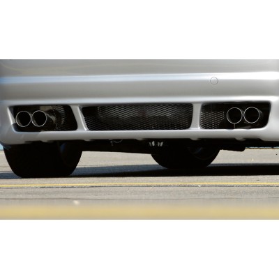 FOX silenciador de escape 4x76mm Tipo 13, BMW E46