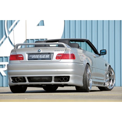 FOX silenciador de escape 4x76mm Tipo 13, BMW E46