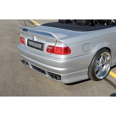 FOX silenciador de escape 4x76mm Tipo 13, BMW E46