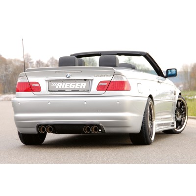 Rieger silenciador de escape, M3-mirada, centrada en 4x90mm