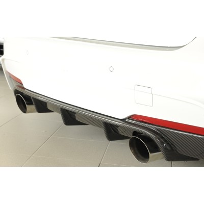 Rieger faldón trasero inserto de carbono