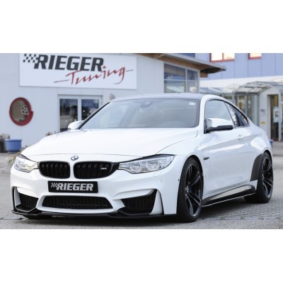 extensión faldón lateral de carbono, izquierda