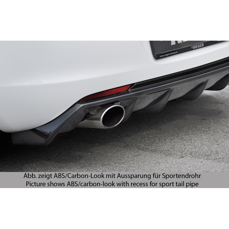 Rieger inserto faldón trasero