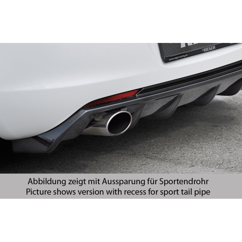 Rieger inserto faldón trasero