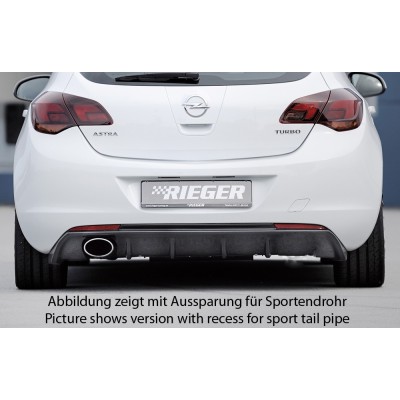 Rieger inserto faldón trasero