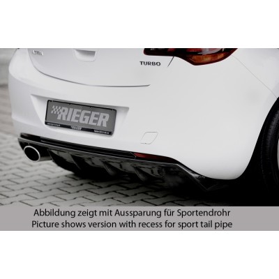 Rieger inserto faldón trasero