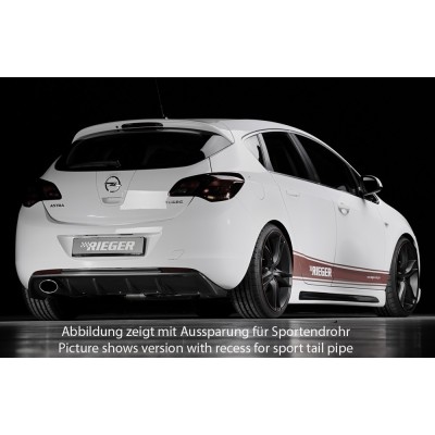 Rieger inserto faldón trasero