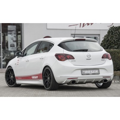 Rieger silenciador de escape, derecha, izquierda, con stampin