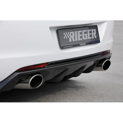 Rieger silenciador de escape, derecha, izquierda, con stampin