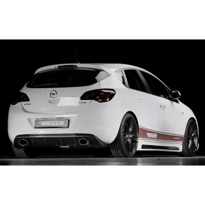 Rieger silenciador de escape, derecha, izquierda, con stampin