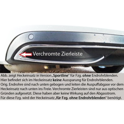 Rieger inserto faldón trasero