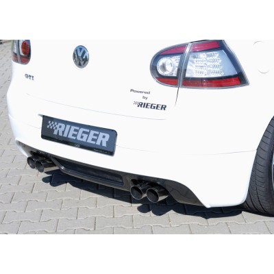 Diffuseur RIEGER de pare-choc arrière Volkswagen Golf 5 GTI