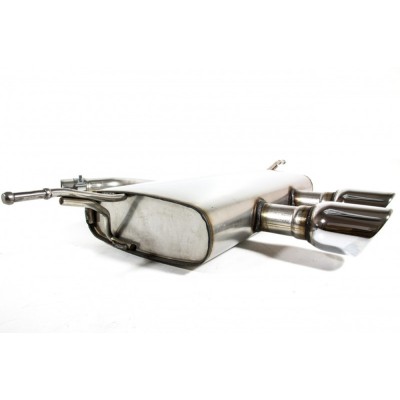 silenciador de escape centrada 2x90mm VW Golf 7