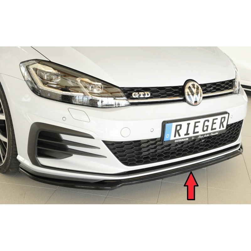 Rieger divisor frontal sólo para GTI / GTD / GTE
