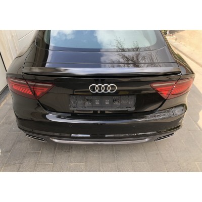 Difusor trasero Sline look Audi A7 4G Facelift