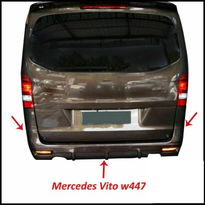 Protector cromo Mercedes Vito/Clase V W447