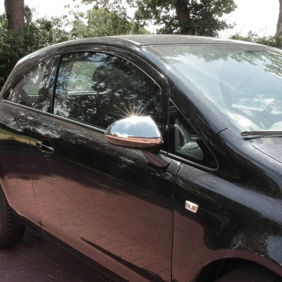 Carcasas Retrovisores Cromados para Opel CORSA D CORSA E