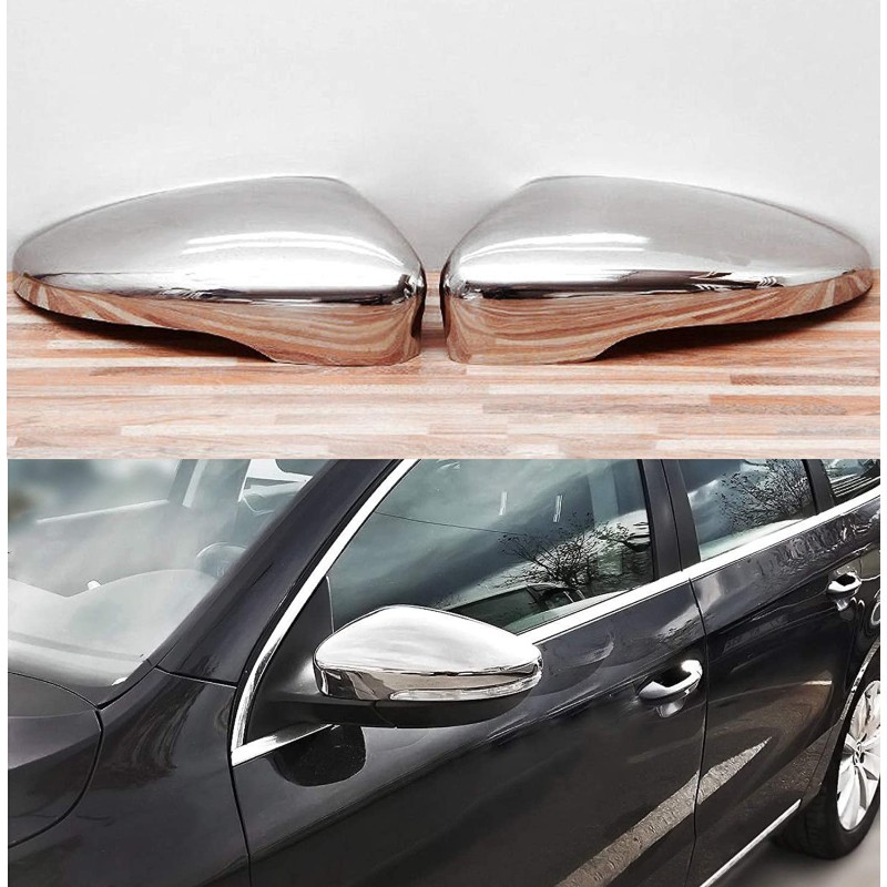 Carcasas Retrovisores Cromados para Volkswagen Passat B7 (2010/2014)