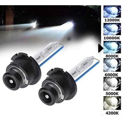 2x D2S Bombilla Xenon HID Lámpara 35w 8000K recambio Faros Delanteros