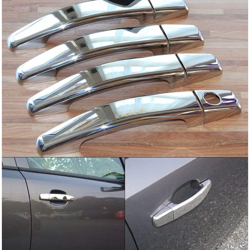 Tiradores de puerta para Opel Zafira B / Zafira C (2005-2014) cromados Tiradores de puerta para Opel Zafira B / Zafira C (2005-2014) cromados
