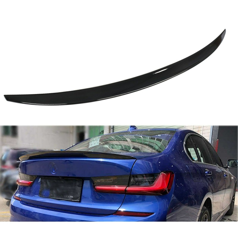 Spoiler alerón de maletero negro brillo para BMW Serie 3 G20 2019+