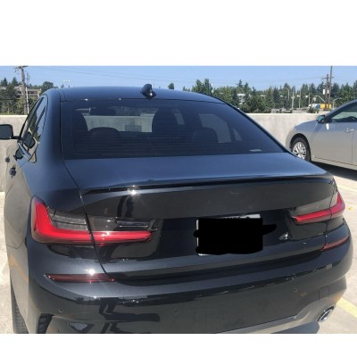 Spoiler alerón de maletero negro brillo para BMW Serie 3 G20 2019+