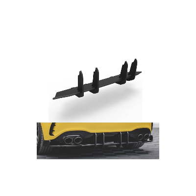 Difusor trasero para Mercedes Clase A W177 V177 A45 A35 AMG