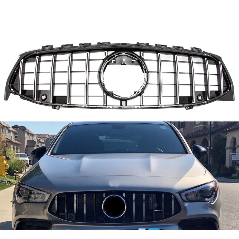 Calandra Parrilla panamericana para Mercedes CLA W118 C118 2019-2023