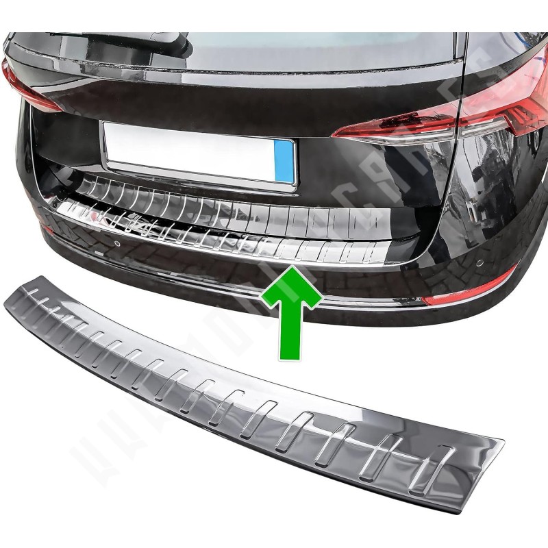 Protector Paragolpes para SKODA OCTAVIA IV COMBI (NX5) desde 2020+  Terminacion Protectores Cromado