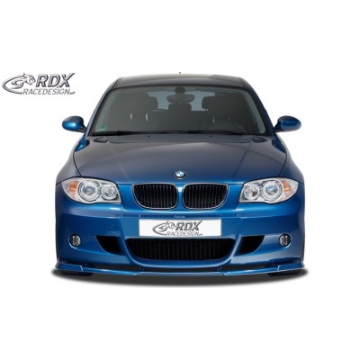 RDX Spoiler frontal Vario-X para BMW 1Serie E81 / E87 (Package M y M-Technic Front Paragolpes) Divisor de lip delantero
