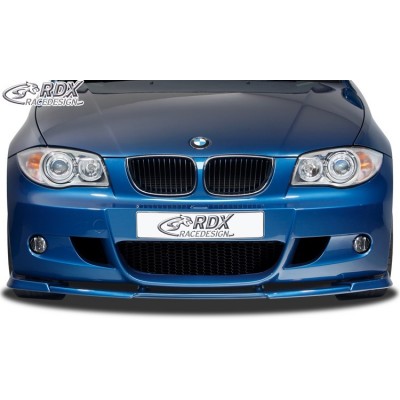 RDX Spoiler frontal Vario-X para BMW 1Serie E81 / E87 (Package M y M-Technic Front Paragolpes) Divisor de lip delantero