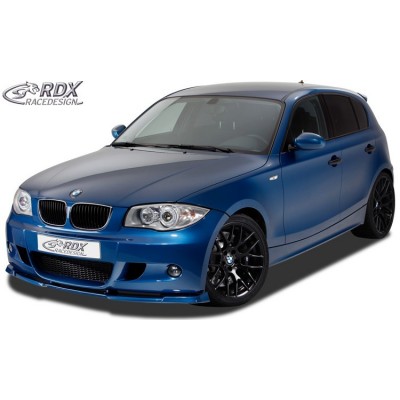 RDX Spoiler frontal Vario-X para BMW 1Serie E81 / E87 (Package M y M-Technic Front Paragolpes) Divisor de lip delantero