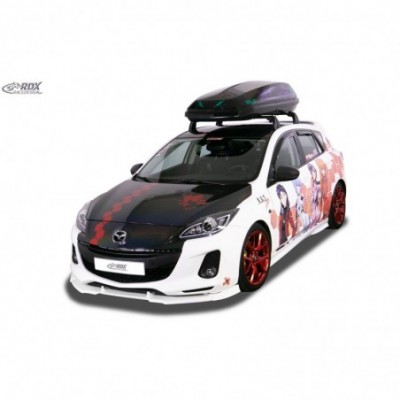 RDX Spoiler frontal Vario-X para Mazda 3 (BL) 2011-2013 Divisores de lip delanteros