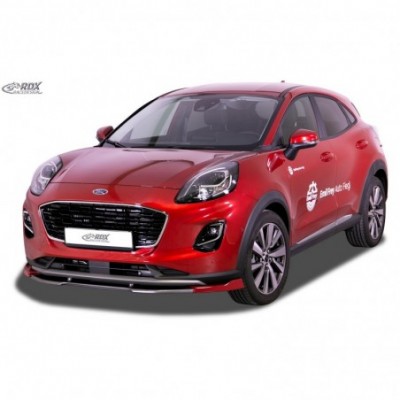 RDX Spoiler frontal Vario-X para Ford Puma Titanium, Titanium X (2020+) Divisor de lip delantero