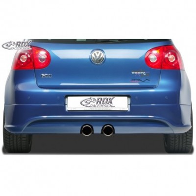Difusor trasero RDX para VW Golf 5 "R32 Clean" con orificio de escape para R32-EXHAUST