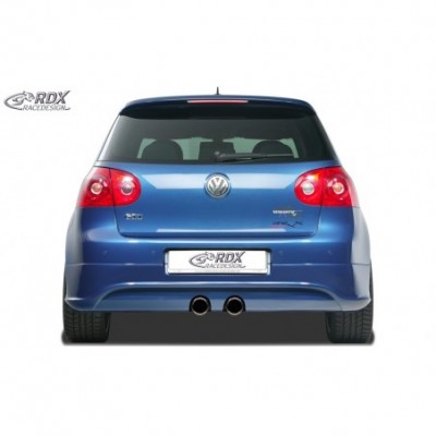 Difusor trasero RDX para VW Golf 5 "R32 Clean" con orificio de escape para R32-EXHAUST