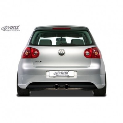 Difusor trasero RDX para VW Golf 5 "R32 Clean" con orificio de escape para R32-EXHAUST
