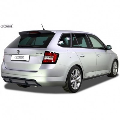 Extensión de parachoques trasero RDX para Skoda Fabia 3 Combi (5J/NJ) 2014-2019 Difusor de la estación