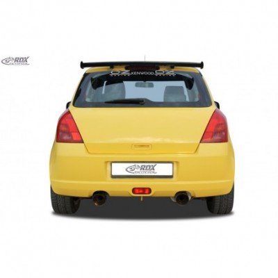 Spoiler de techo RDX para Suzuki Swift MZ/EZ 2005-2010 Spoiler de spoiler trasero