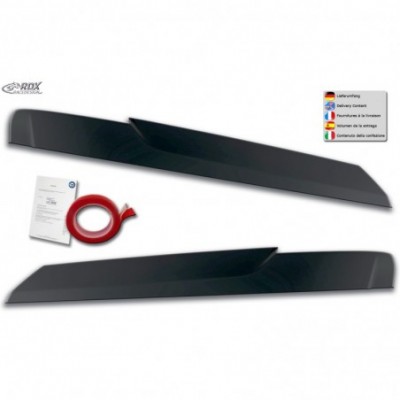 Cubiertas de faros de RDX para VW Crafter & Man TGE (2017+) Cuerdas ligeras