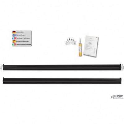RDX Estriberas para Toyota Avensis (T25) 2003-2009 "Edición"