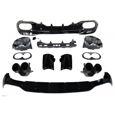 Difusor + escapes para Mercedes Clase CLA W118 C118 2019+