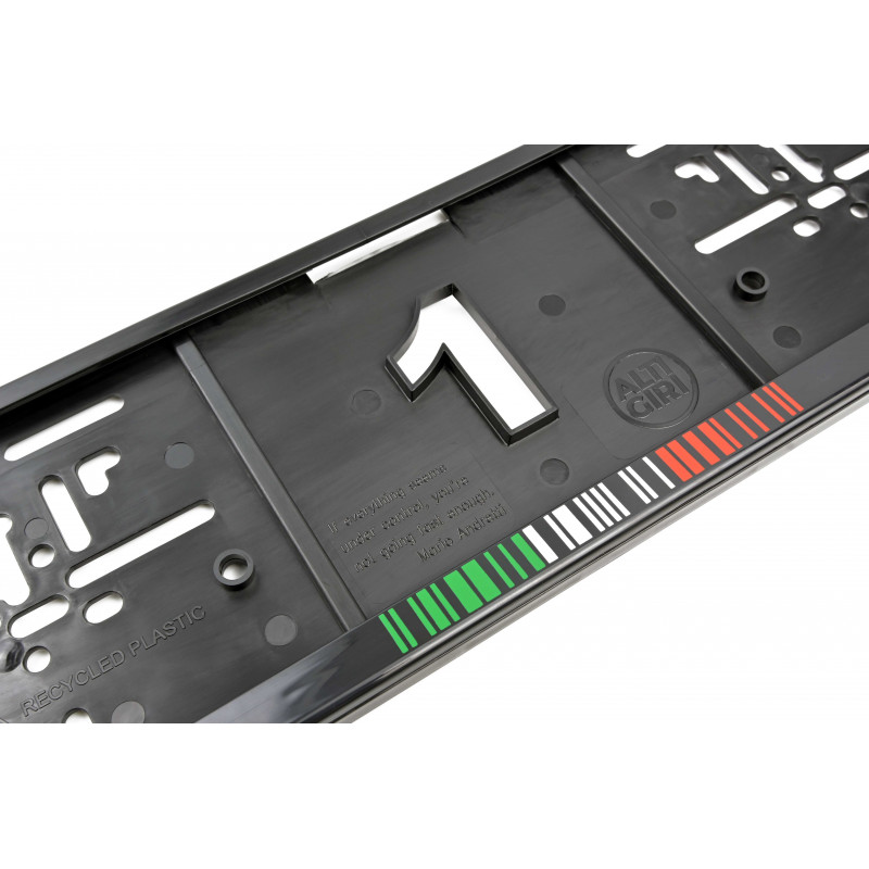 Portamatriculas Italia - Barcode