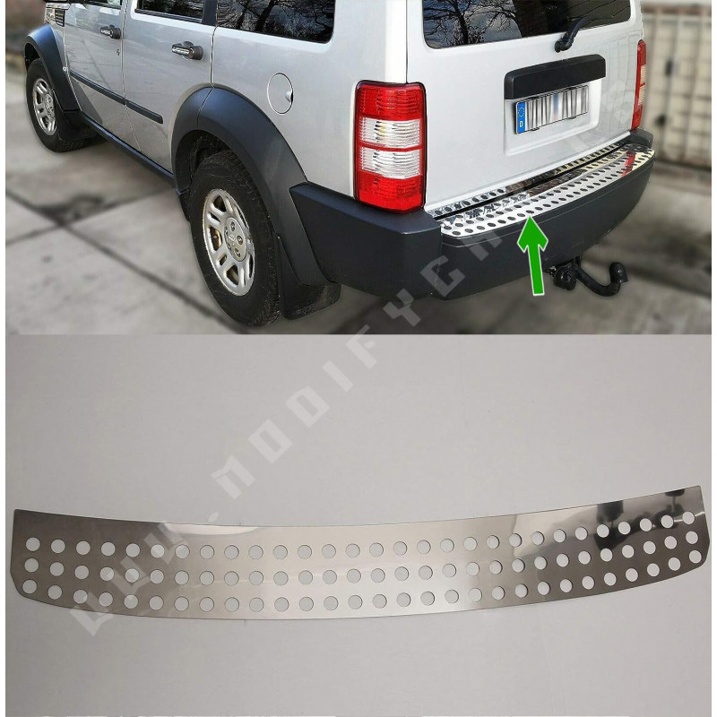 Protector Paragolpes CROMO para DODGE NITRO | Entre 2005-2011