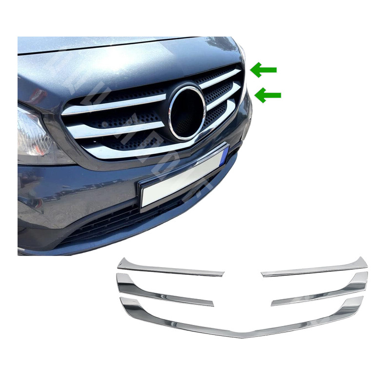 Listas de Parrilla Cromadas para MERCEDES CITAN | W415 | 2012-2021
