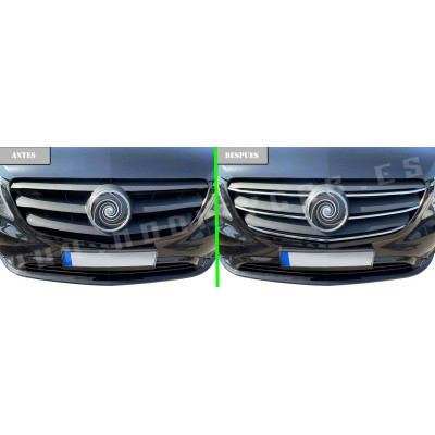 Listas de Parrilla Cromadas para MERCEDES VITO W447 | 2020-2024 (MOPF 1)