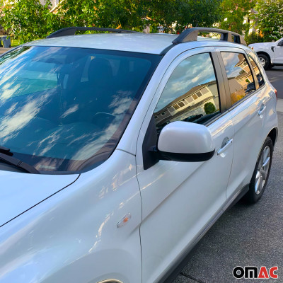 Barras de techo para FIAT DOBLO II OPEL COMBO D L1 SWB  Elegance Alu Black 2 Pcs