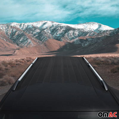 Barras de techo para FIAT DUCATO 2006- VAN Roof Bars  Silver 6 pcs. Alu. (L3-H2)