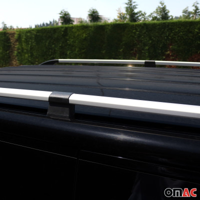 Barras de techo para FIAT DUCATO 2006- VAN Roof Bars  Silver 6 pcs. Alu. (L3-H2)